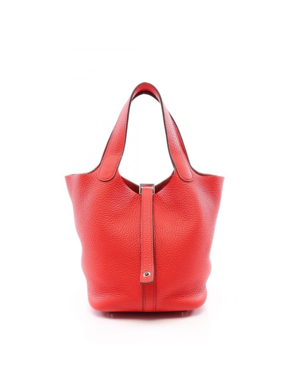 Hermes Handbag Picotin Lock PM Rouge de Coeur